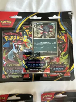 Pokemon Phantasmal Flames Lot: ETB, Booster Bundle, Blister Packs, 3-Pack… More - Image 4