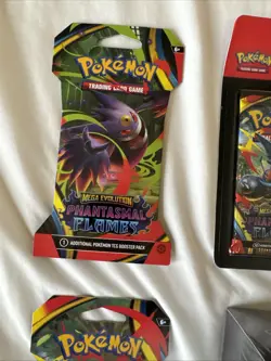 Pokemon Phantasmal Flames Lot: ETB, Booster Bundle, Blister Packs, 3-Pack… More - Image 5