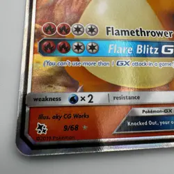 Pokemon TCG Charizard 9/68 Hidden Fates Ultra Rare Pack Fresh Near Mint - Image 2