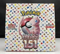 151 Japanese Booster Box SV2a Pokemon *US Seller* Sealed No Shrink - Image 1