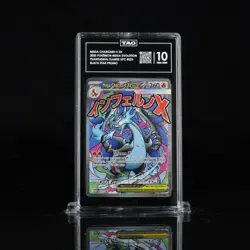 2025 POKEMON MEP PROMO ULTRA-PREMIUM COLLECTION #023 MEGA CHARIZARD X EX TAG 10 - Image 1