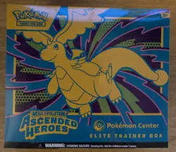 Pokemon Centre Mega Evolution Ascended Heroes Elite Trainer box ETB, Brand New - Image 1