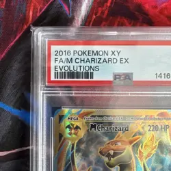 Pokemon Mega M Charizard EX #101/108 XY Evolutions PSA 9 MINT - Image 4