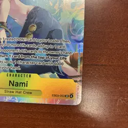 One Piece EB-03 Nami EB03-053 - SR English Heroines Edition - Image 4