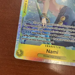 One Piece EB-03 Nami EB03-053 - SR English Heroines Edition - Image 5