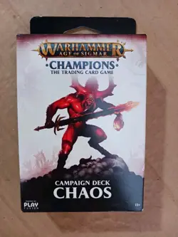 Warhammer Age of Sigmar Champions Campaign Deck Chaos - New Trading Card Game - Image 1
