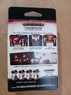 Warhammer Age of Sigmar Champions Campaign Deck Chaos - New Trading Card Game - Image 2