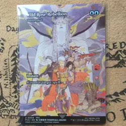 Wild Rose Rebellion Counterspell Card Final Fantasy Magic: The Gathering - Image 1