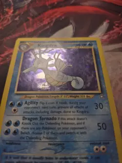 Kingdra 8/111 Neo Genesis Holo Foil Rare Unlimited Pokemon TCG Card MP/HP - Image 3