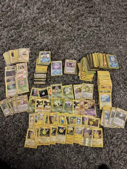 Huge Collection Bulk Lot of 500+Pokemon Cards Mixed WOTC Vintage MP-HP - Image 1