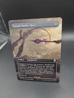 MTG LOTR Nazgul Battle Mace Borderless Non Foil Mint/Near Mint #0510 - Image 3