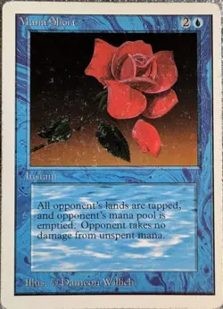 Mana Short Unlimited Medium Play, English - MTG - Image 1