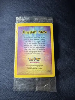 Ancient Mew SEALED 2000 Pokemon Unopened Movie Promo Card - Image 4
