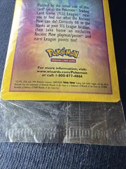 Ancient Mew SEALED 2000 Pokemon Unopened Movie Promo Card - Image 5