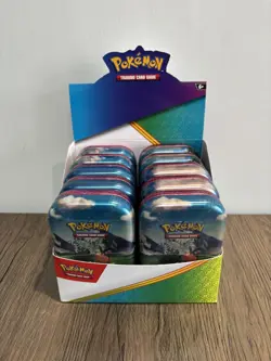 Pokemon Ascended Heroes 10x Mini Tin Display Case - UNSEALED CASE - Image 1