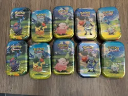 Pokemon Ascended Heroes 10x Mini Tin Display Case - UNSEALED CASE - Image 5