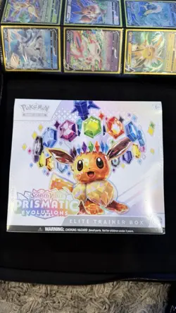Pokemon TCG: Prismatic Evolutions Elite Trainer Box (ETB) New Factory Sealed!🔥 - Image 1