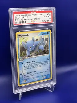 Wartortle Prerelease - PSA 10 Gem Mint - Pokemon EX FireRed & LeafGreen 50/112 - Image 2