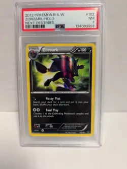 Pokemon 2012 Black & White Next Destinies, Zoroark HOLO, PSA 7.0 - Image 1