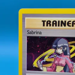 Pokemon Holo Sabrina 20/132 Gym Heroes WOTC 2000 1 Owner! No Gameplay!! - Image 2