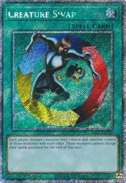 Creature Swap - RA03-EN120 - NM - Platinum Secret Rare - 1st ed - Yugioh - Image 1
