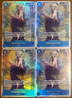 NEFELTARI VIVI 2026 One Piece EB03-024 SR Heroines Edition English Playset 4x - Image 1