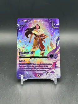 Disney Lorcana - Pocahontas - Peacekeeper - Winterspell - ICONIC - 241/204 - Image 1