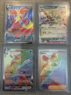 Pokemon Card Bundle Pikachu Full Art CZ, Gengar Full Art, PSA 9 F/A Pikachu Ect - Image 5