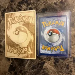 Pokemon fan art wood laser engraved 3D cards - Colored Charizard (1999 Retro) - Image 3