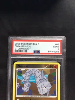 Pokemon Cards: Stormfront Reverse Holo: Onix 69/100 PSA 9 - Image 3