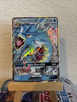 Pokemon Gyarados GX TCG Hidden Fates Holo Ultra Rare Card 16/68 Mint Condition - Image 1