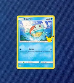 17/25 Squirtle McDonald's 2021 Promo 25th Anniversary Pokemon Cards Non Holo -NM - Image 1