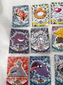 Topps Animated Pokemon 20 Card Lot Vintage- non foil - Image 1