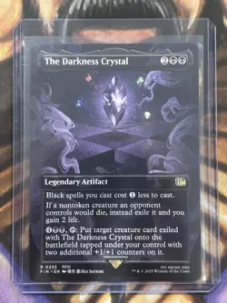 The Darkness Crystal (Borderless) MTG Final Fantasy Regular English - NM/M 🔥 - Image 3