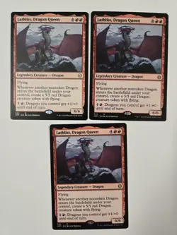 Lathliss, Dragon Queen Jumpstart Regular Rare. NM. 340. X3 - Image 1