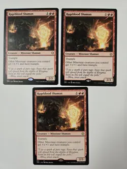 Rageblood Shaman Jumpstart Regular Rare. NM. 357. X3 - Image 2