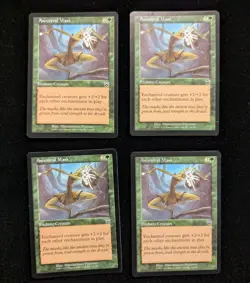 Ancestral Mask Mercadian Masques x4 Playset - LP MTG - English - Image 1