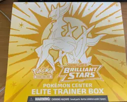 POKEMON Brilliant Stars Elite Trainer Box Pokemon Center New Sealed - - Image 3