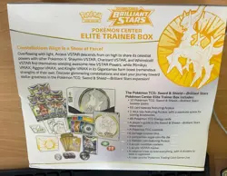 POKEMON Brilliant Stars Elite Trainer Box Pokemon Center New Sealed - - Image 5