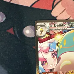 Iono's Bellibolt EX 183/159 SV09 Sir Pokemon TCG Journey Together NM - Image 2
