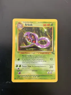 1999 Fossil 31/62 Arbok - Uncommon - Pokemon TCG WOTC - Image 1