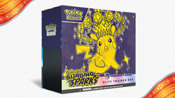 Pokemon Center Surging Sparks Elite Trainer Box ETB Scarlet Violet SEALED - Image 1