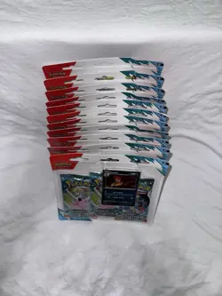 LOT OF 11 Pokemon Scarlet & Violet Journey Together Sealed Yanmega Scrafty Promo - Image 5