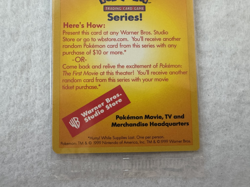 Pokemon The First Movie Pikachu WB Promo – Black Star – Factory Sealed - Mint - Image 3