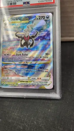 2023 DARKRAI VSTAR FULL ART GALLERY CROWN ZENITH POKEMON PSA 10 GEM MINT #GG50 - Image 3