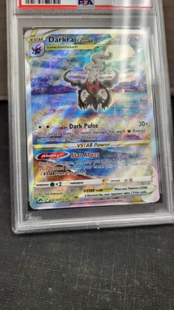 2023 DARKRAI VSTAR FULL ART GALLERY CROWN ZENITH POKEMON PSA 10 GEM MINT #GG50 - Image 4