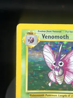 Pokemon TCG Venomoth 13/64 Jungle Holo Rare MP - Image 2