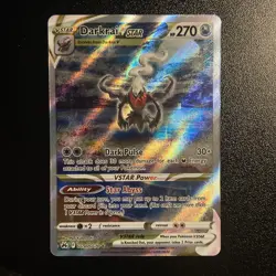 Pokemon Darkrai VSTAR Ultra Rare Holo Full Art Crown Zenith GG50/GG70 - Image 1