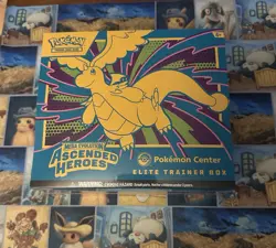 Pokemon TCG Ascended Heroes ETB Pokemon Center Exclusive - Sealed Ready to Ship - Image 1