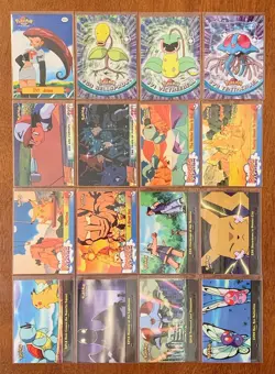 Topps Pokemon Mid-Grade Lot (16) – LP Average **Pikachu, Squirtle, etc.** - Image 1